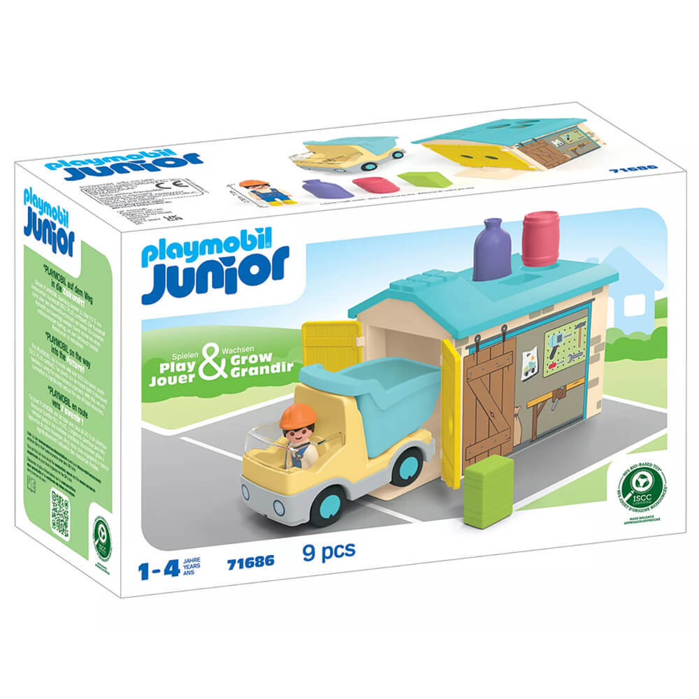 Playmobil Construction Truck with Garage 71686